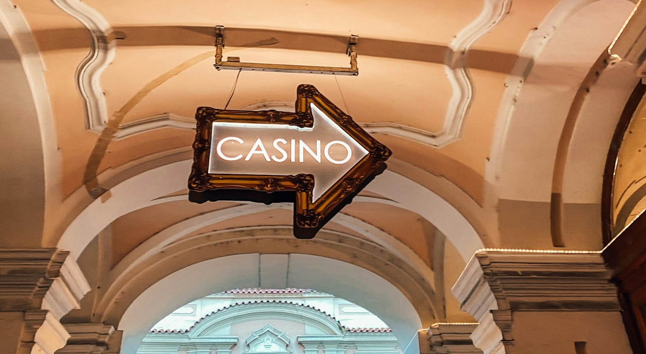 casino sign